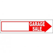 Garage Sale Directional Arrow